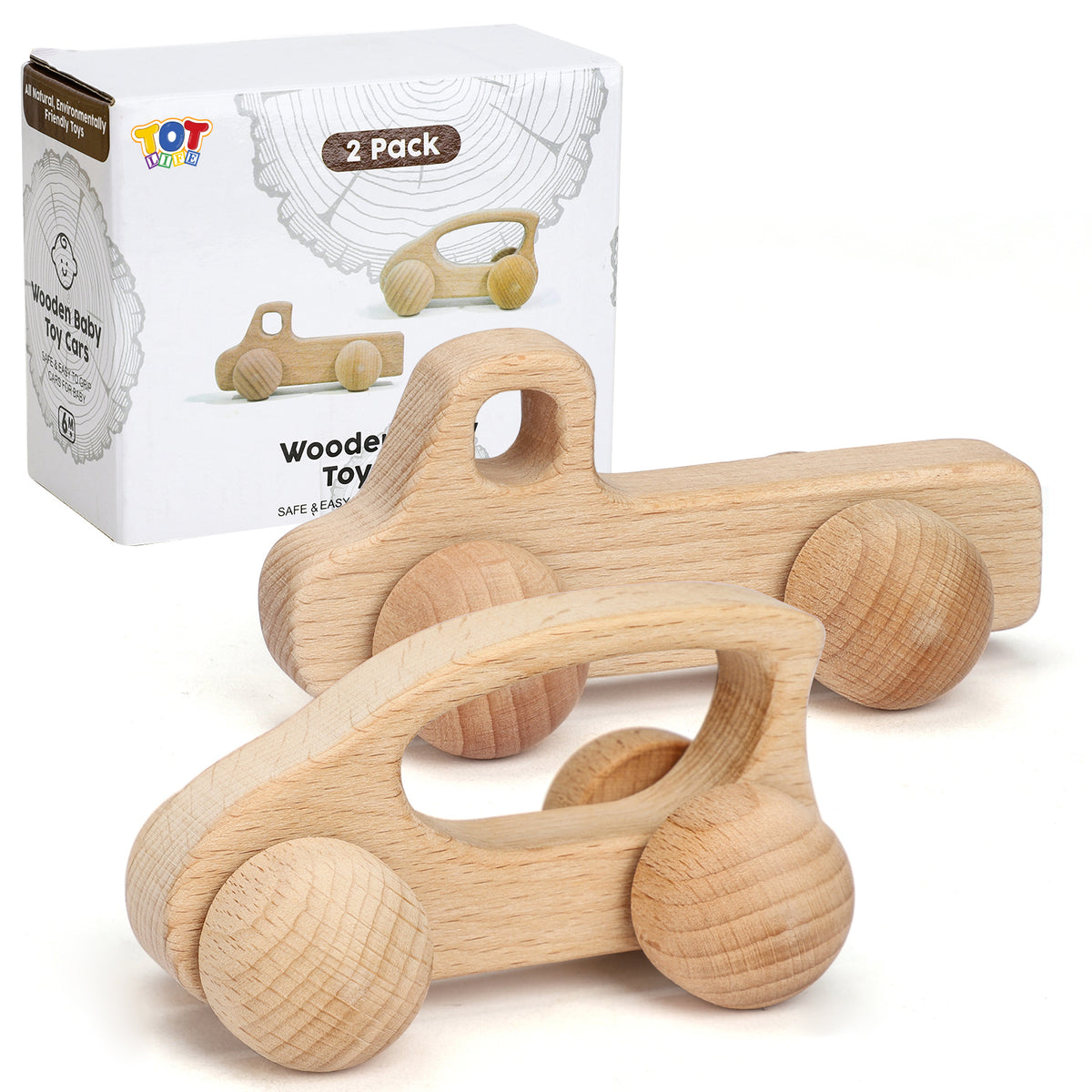 Wooden toy sales cars for babies