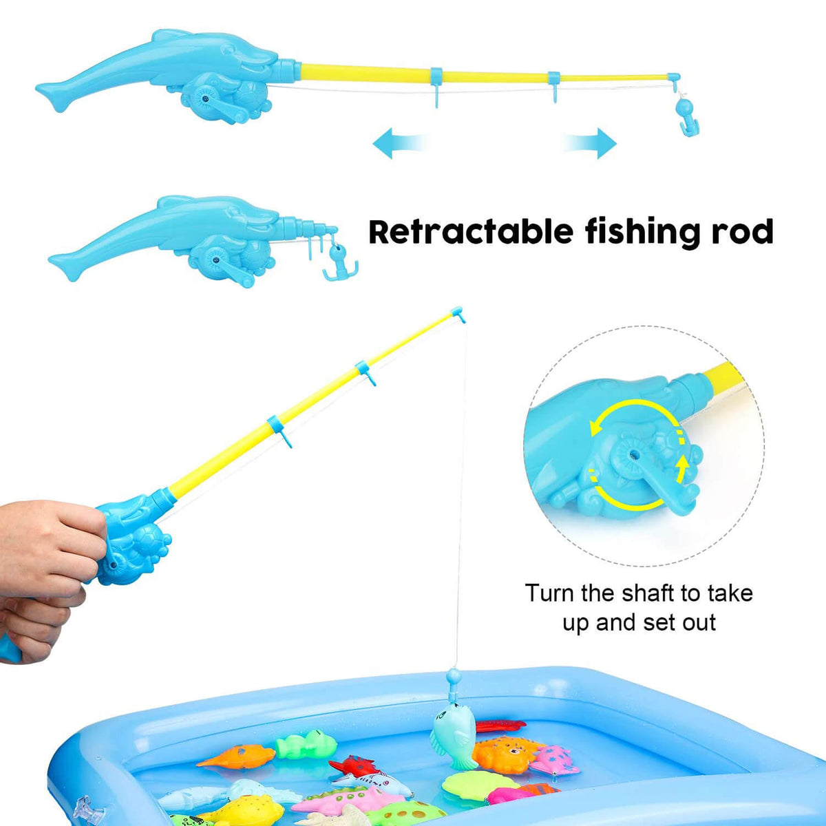 Kids Magnetic Fishing Game For Kids