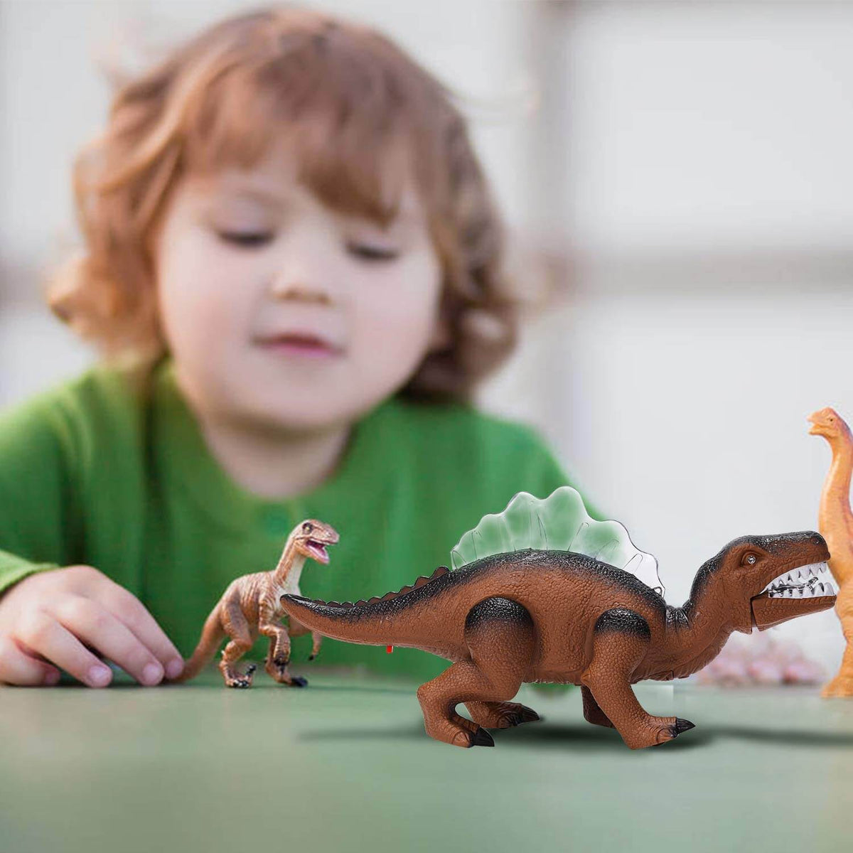 Robot Dinosaur Toy For Boys Brown - Main Image