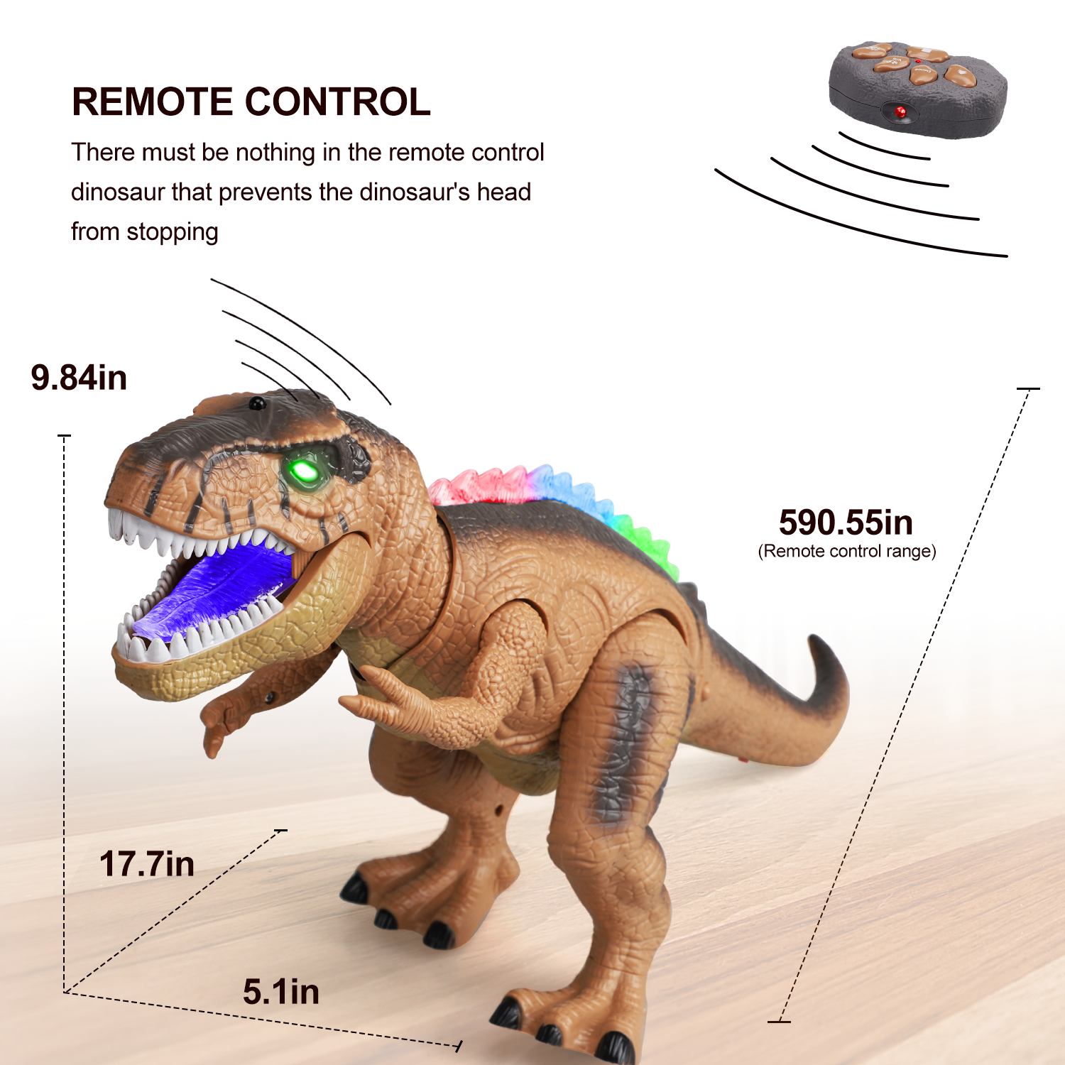 Remote Control Dinosaur Toys