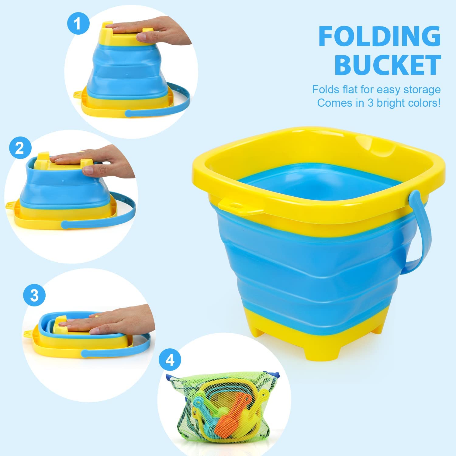 Collapsible beach deals toys
