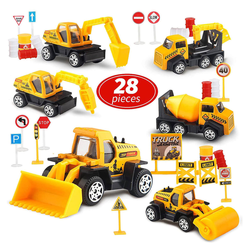 Small Construction Toy Trucks