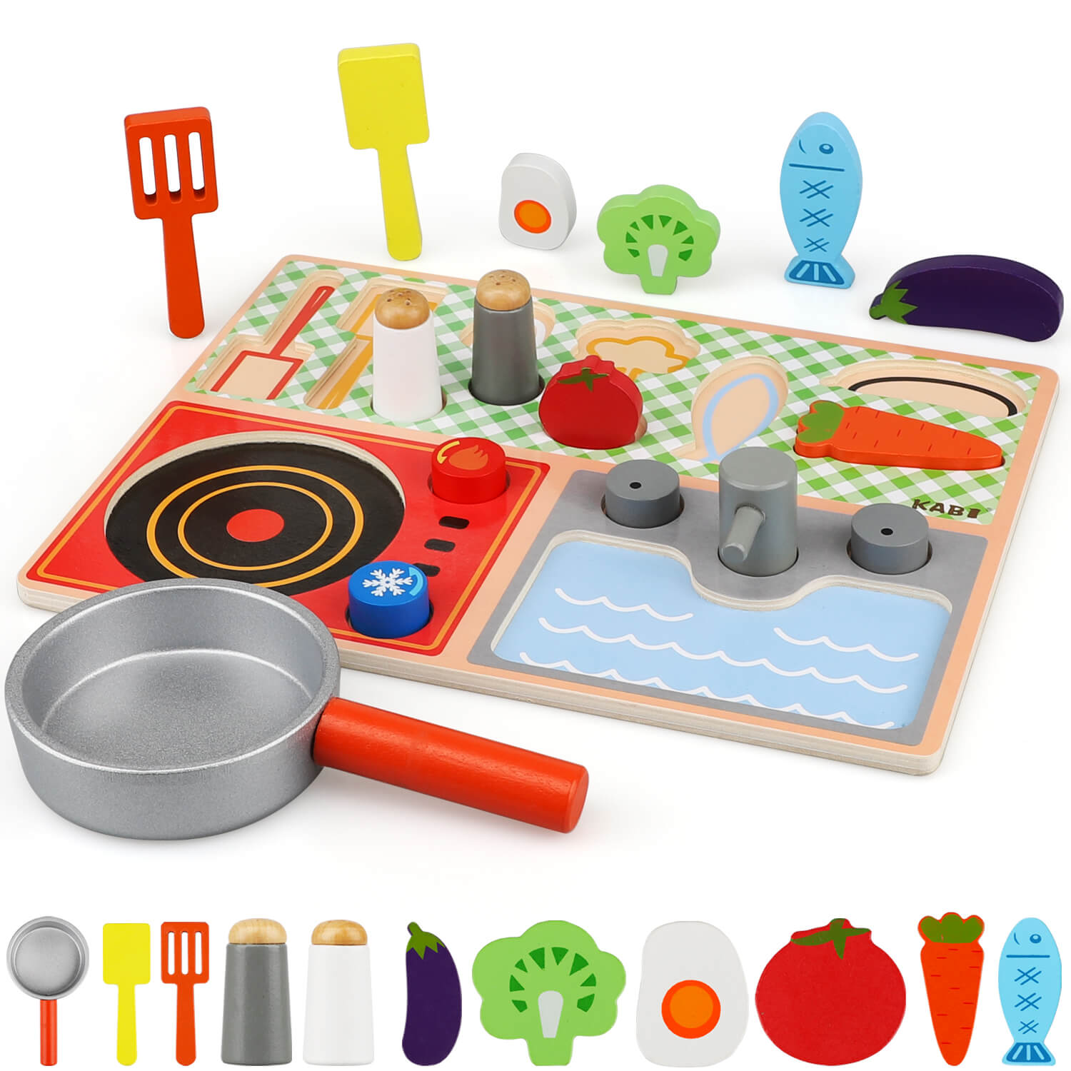 Toy Wooden Kitchen Sets for Kids
