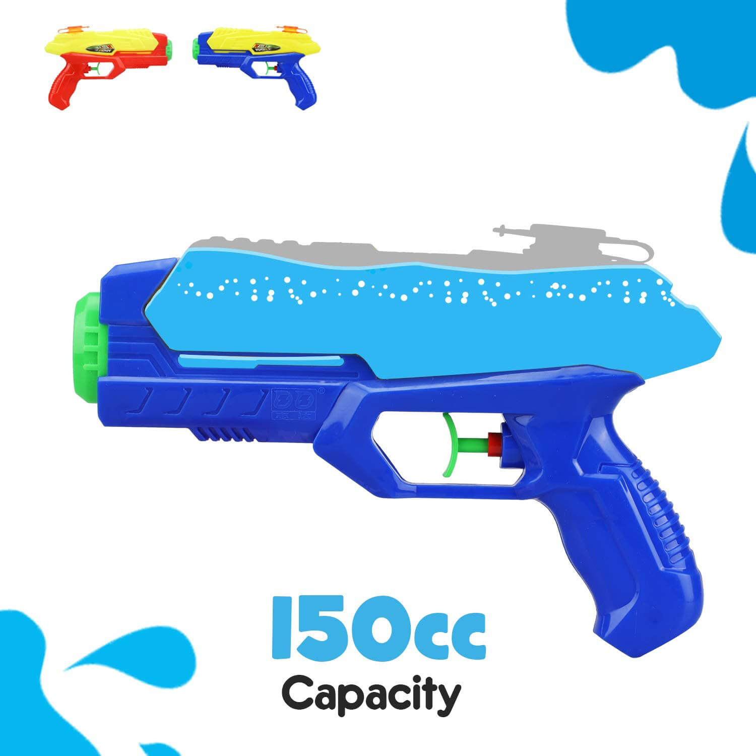 5 Pack Water Pistols