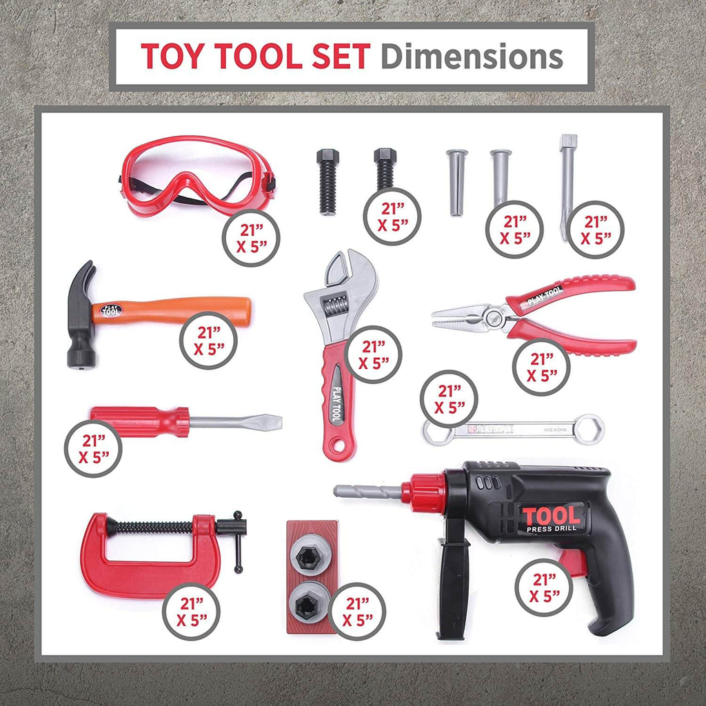 Kids Tool Set for Toddlers - Manual