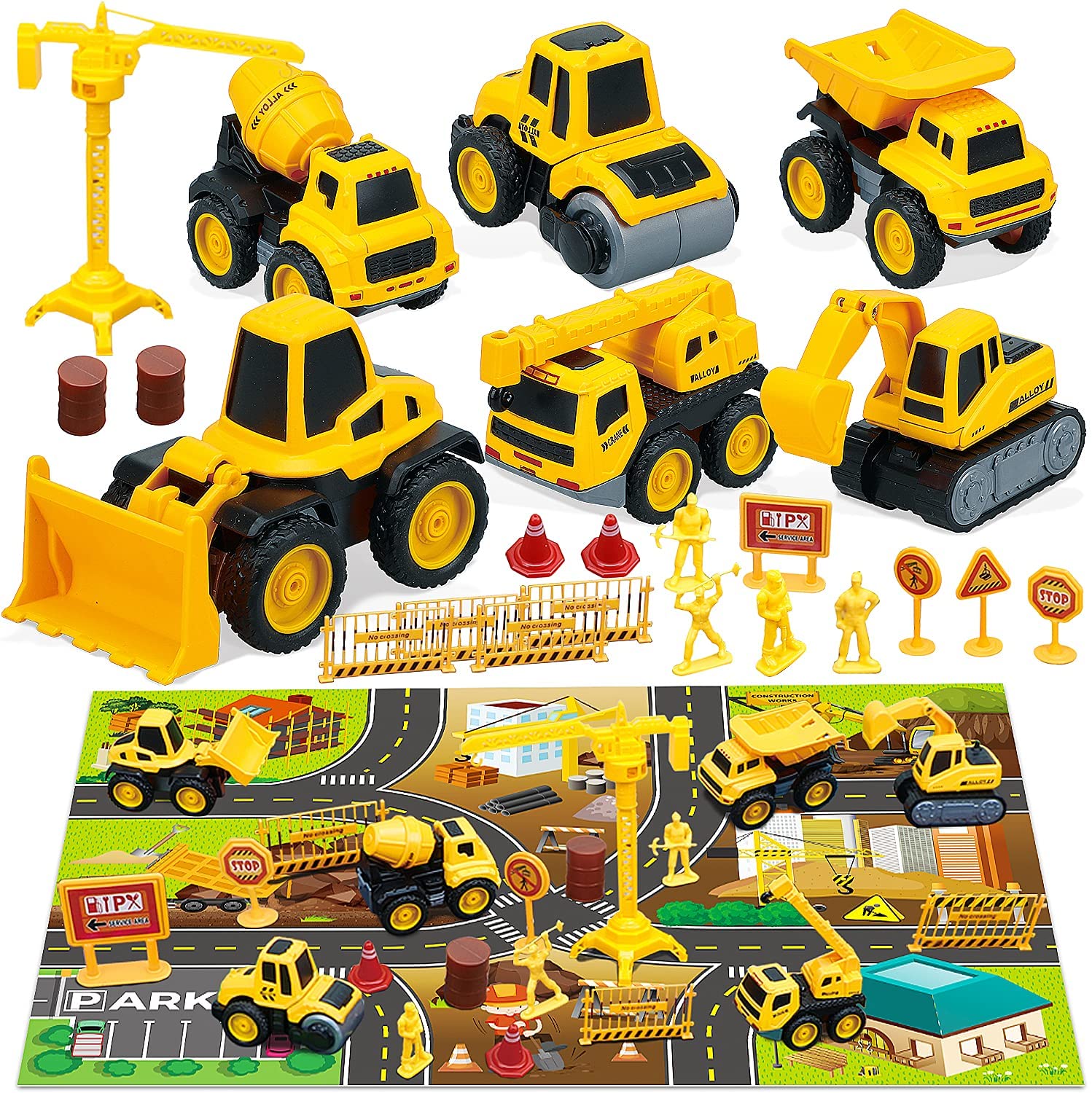 Construction vehicle toys for toddlers 2025